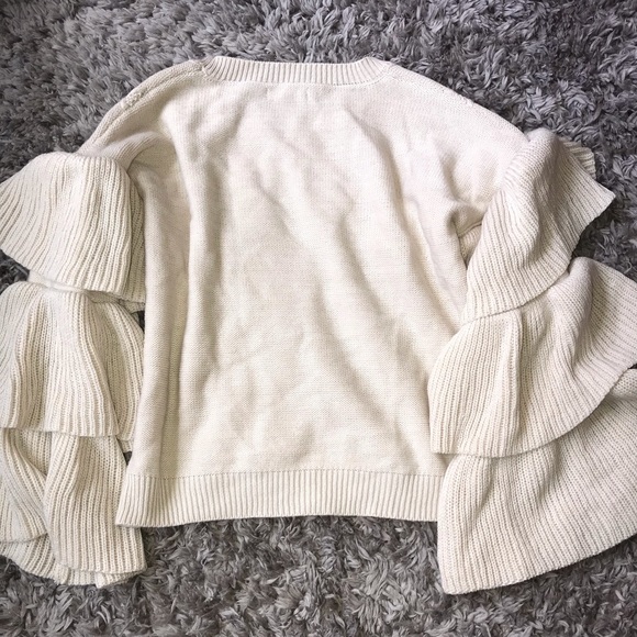 Sweater with statement sleeves - Picture 2 of 2